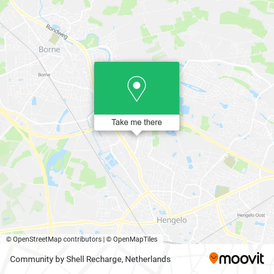 Community by Shell Recharge map