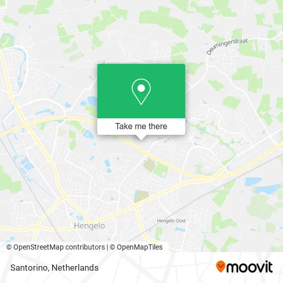 Santorino map