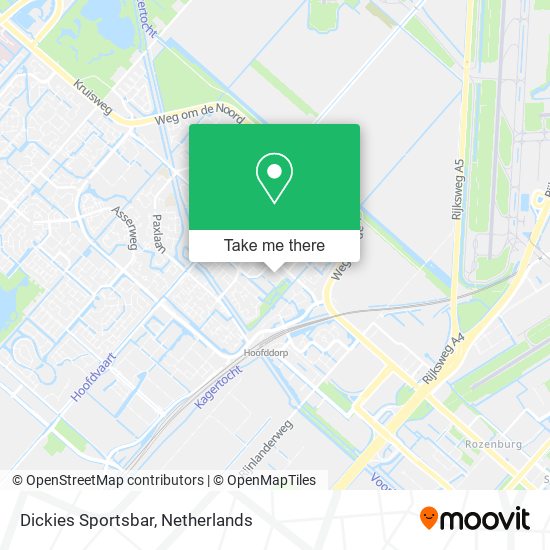 Dickies Sportsbar map