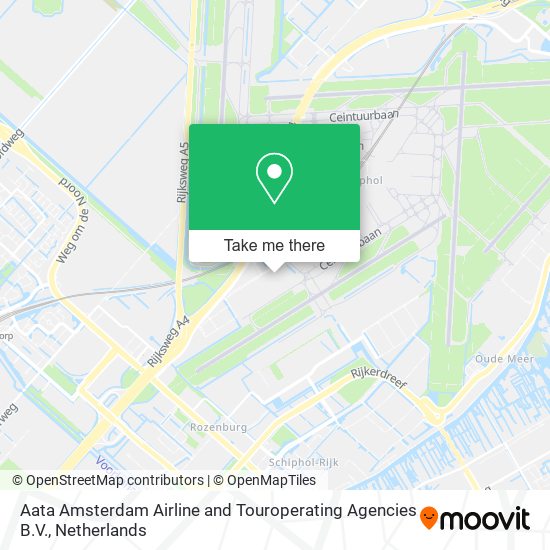 Aata Amsterdam Airline and Touroperating Agencies B.V. map