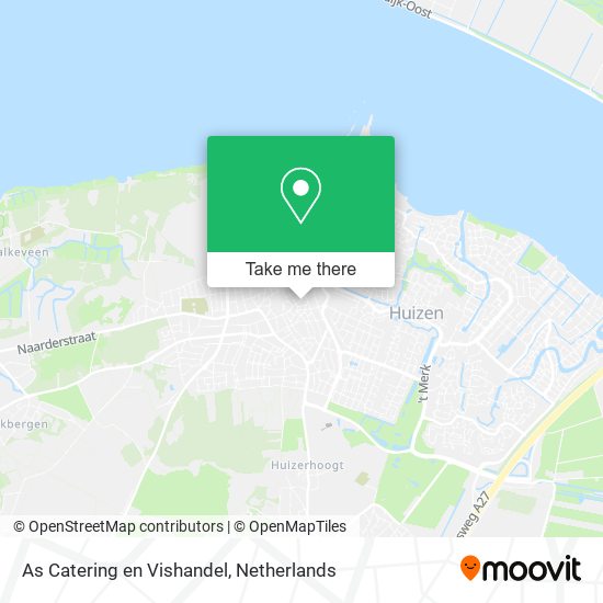 As Catering en Vishandel map