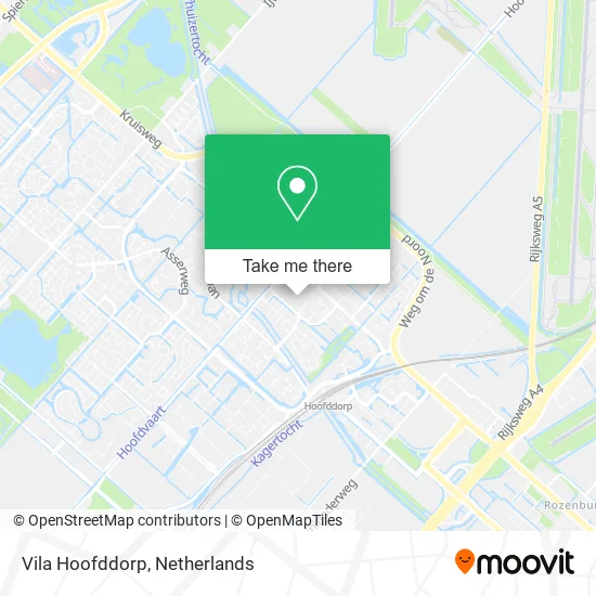 Vila Hoofddorp map