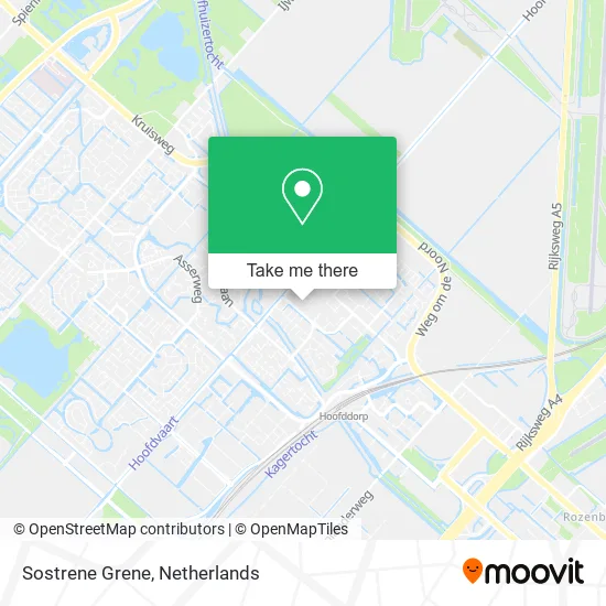 Sostrene Grene map