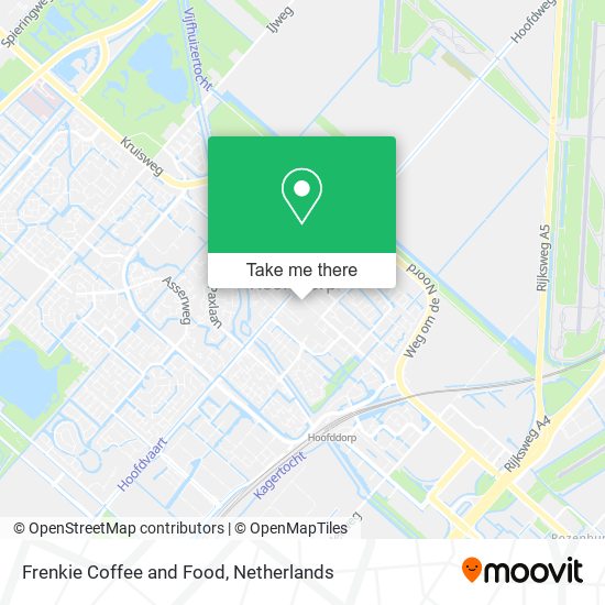 Frenkie Coffee and Food map