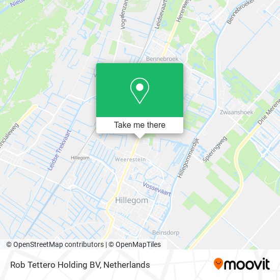 Rob Tettero Holding BV map