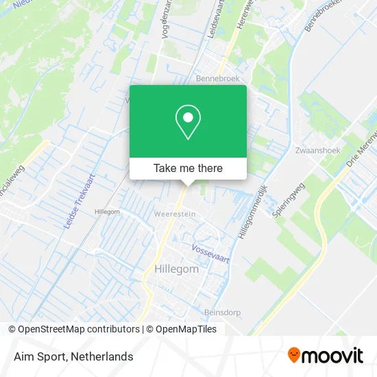 Aim Sport map