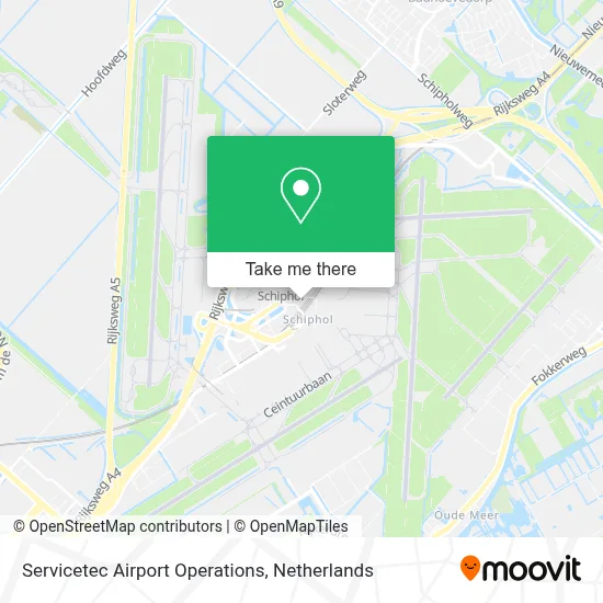 Servicetec Airport Operations map