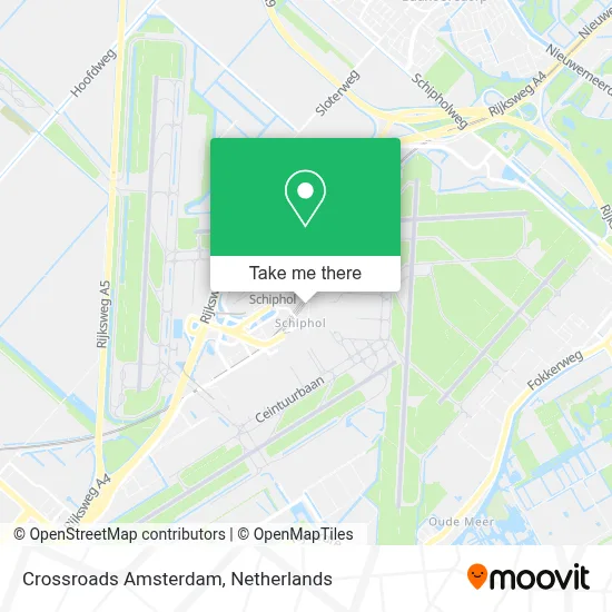Crossroads Amsterdam map