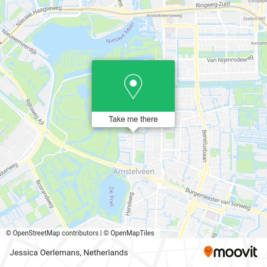 Jessica Oerlemans map