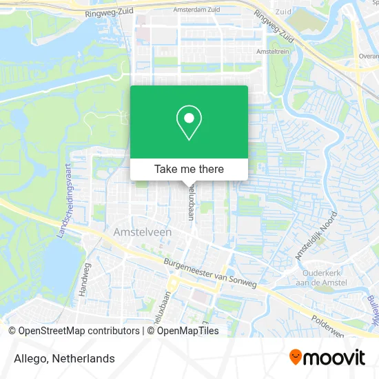 Allego map