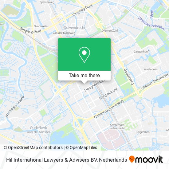 Hil International Lawyers & Advisers BV map