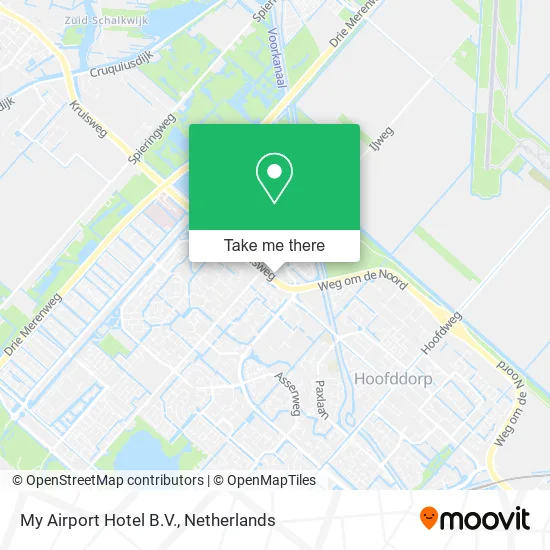 My Airport Hotel B.V. map