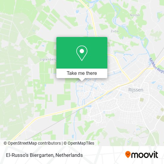 El-Russo's Biergarten map