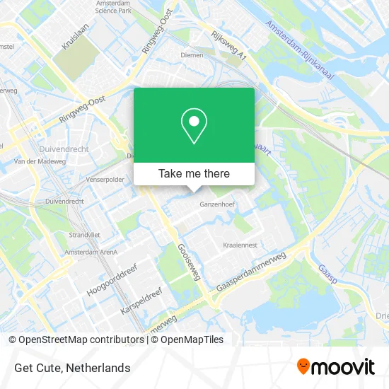 Get Cute map