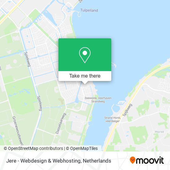 Jere - Webdesign & Webhosting map
