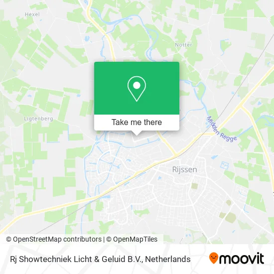 Rj Showtechniek Licht & Geluid B.V. map