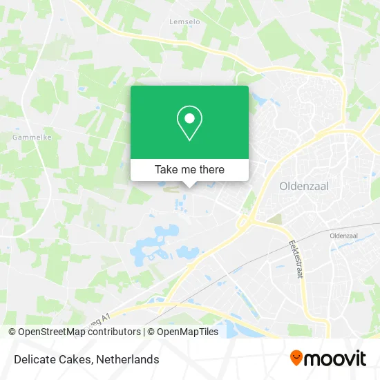 Delicate Cakes map