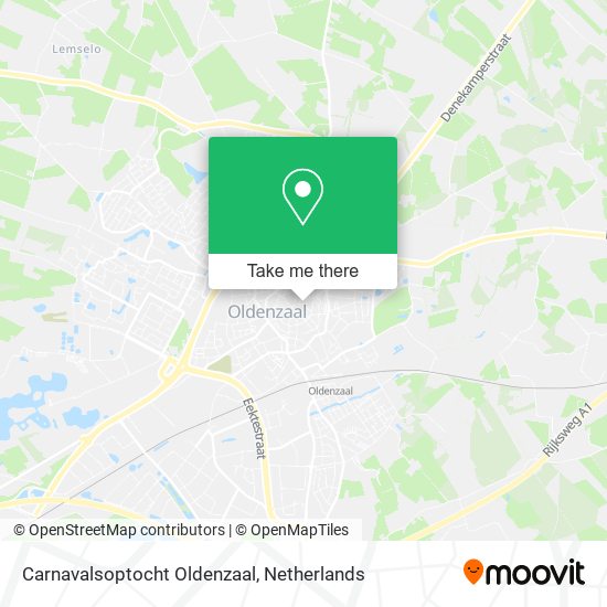 Carnavalsoptocht Oldenzaal map