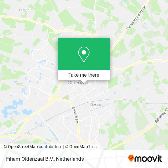 Fiham Oldenzaal B.V. map