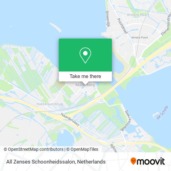 All Zenses Schoonheidssalon map