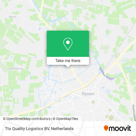 Tts Quality Logistics BV map