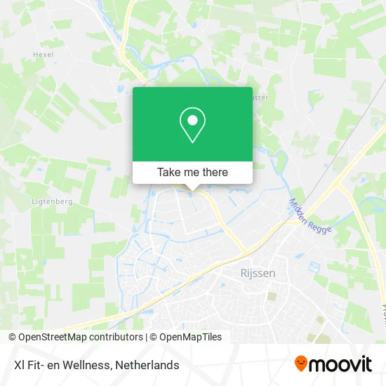 Xl Fit- en Wellness map