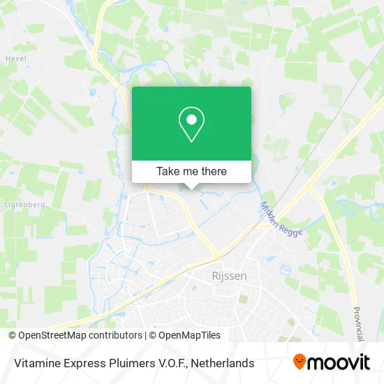 Vitamine Express Pluimers V.O.F. map
