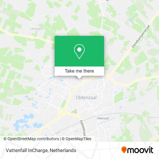 Vattenfall InCharge map