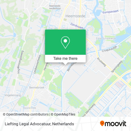 Liefting Legal Advocatuur map