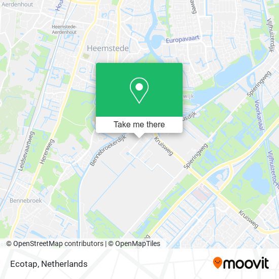 Ecotap map