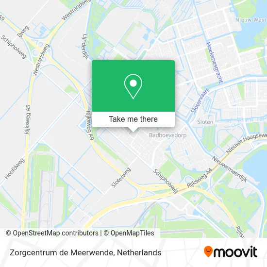 Zorgcentrum de Meerwende map