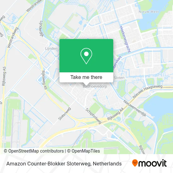 Amazon Counter-Blokker Sloterweg map