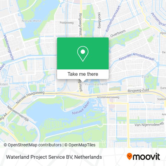 Waterland Project Service BV map