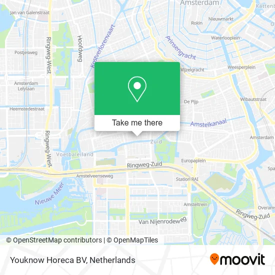 Youknow Horeca BV map