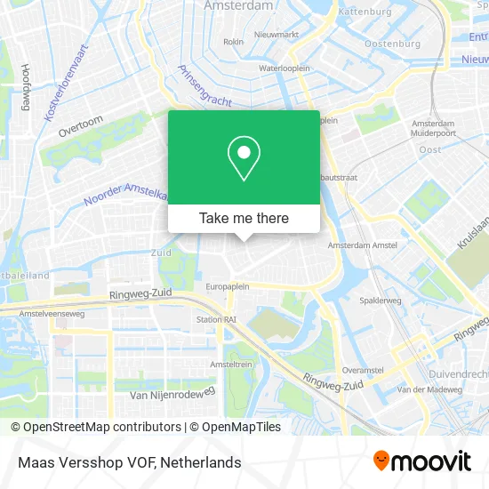 Maas Versshop VOF Karte
