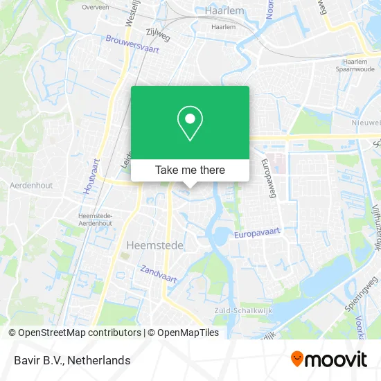 Bavir B.V. map