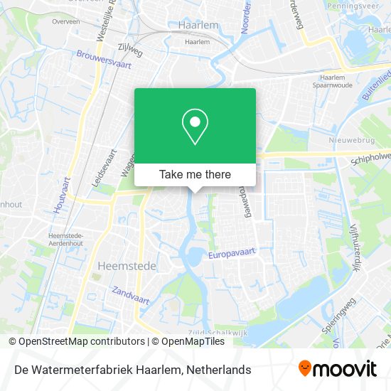 De Watermeterfabriek Haarlem map