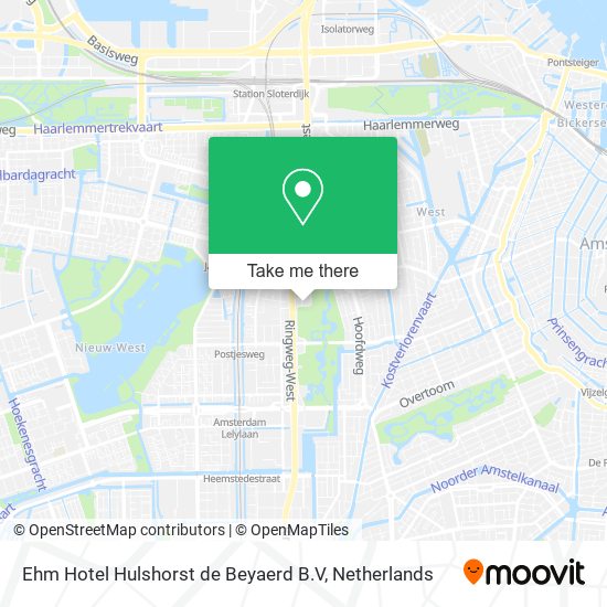 Ehm Hotel Hulshorst de Beyaerd B.V map