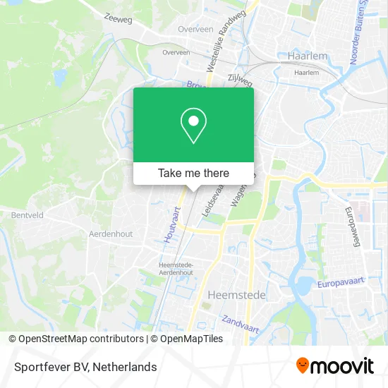 Sportfever BV map
