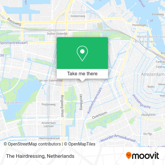 The Hairdressing map