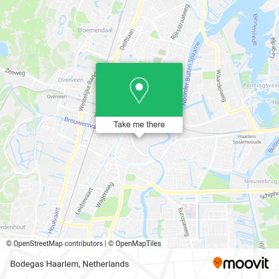 Bodegas Haarlem map