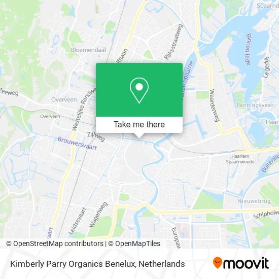 Kimberly Parry Organics Benelux Karte