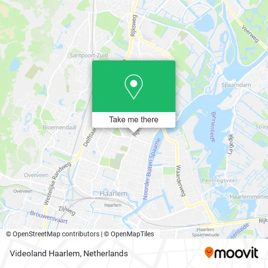 Videoland Haarlem map