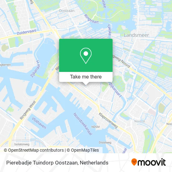 Pierebadje Tuindorp Oostzaan map