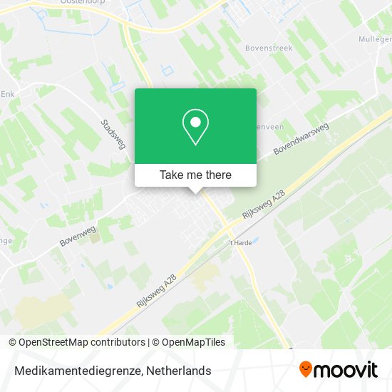 Medikamentediegrenze map