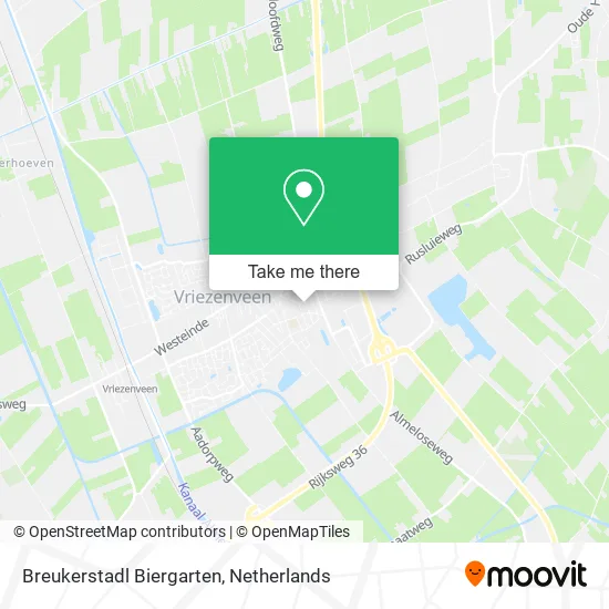 Breukerstadl Biergarten map