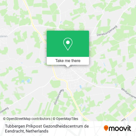 Tubbergen Prikpost Gezondheidscentrum de Eendracht map