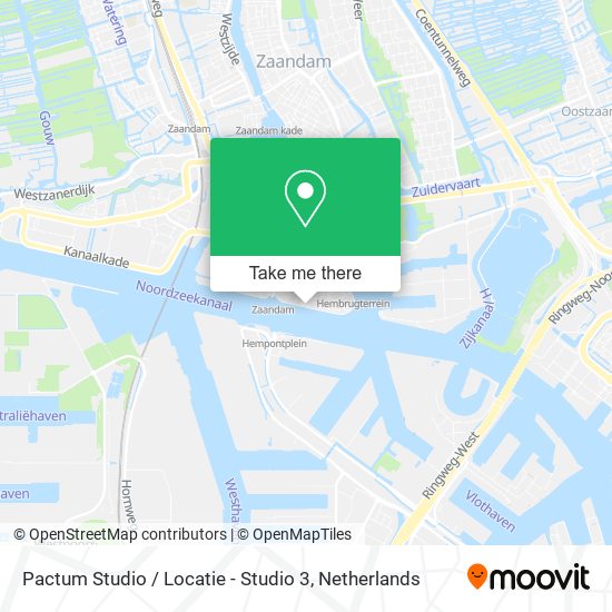 Pactum Studio / Locatie - Studio 3 map