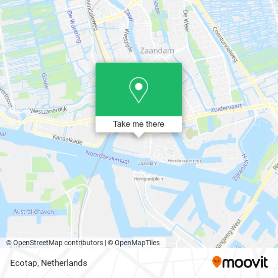 Ecotap map
