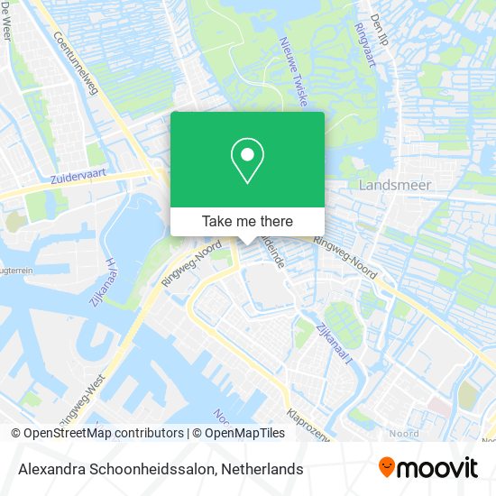 Alexandra Schoonheidssalon map